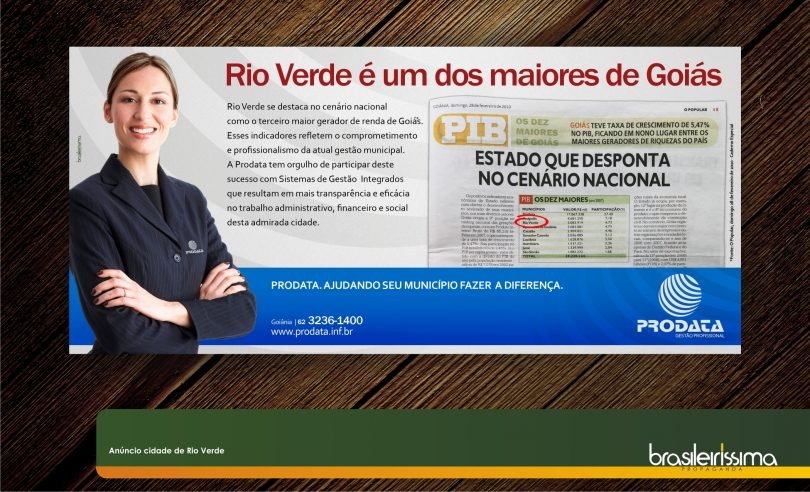 Anúncio Prodata – Rio Verde (GO)